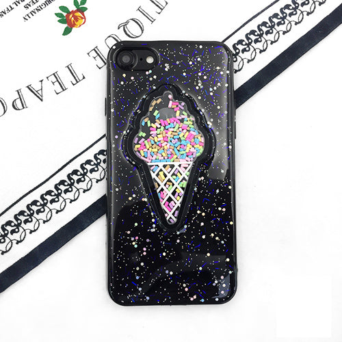 3D  Ice Cream Phone Case For iPhone