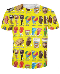 ice cream  t shirt